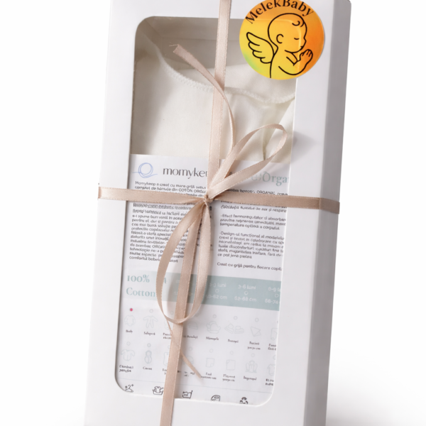 Set 2 Body-uri Nou-Nascut Momykeep Cusaturi Exterioare