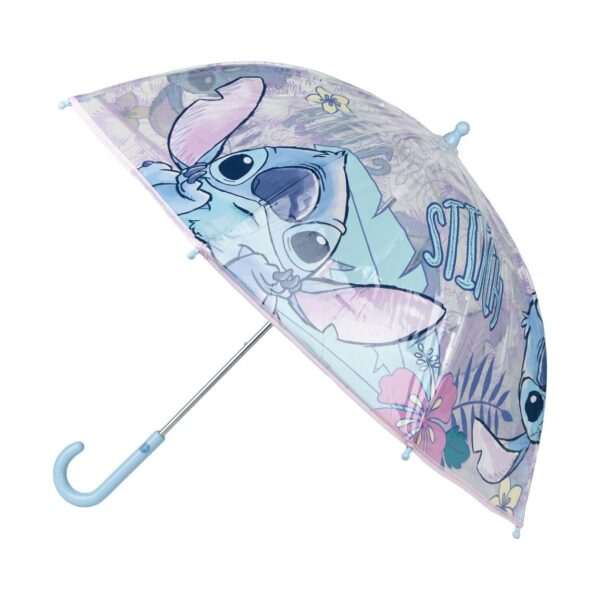 Umbrelă Transparentă Copii Lilo & Stitch Love